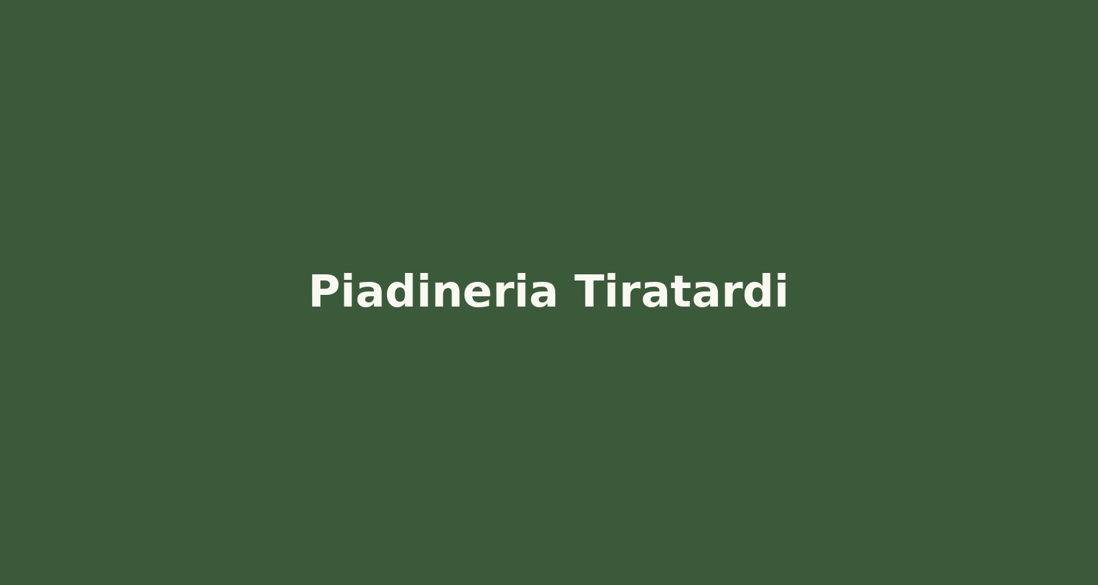 Piadineria Tiratardi