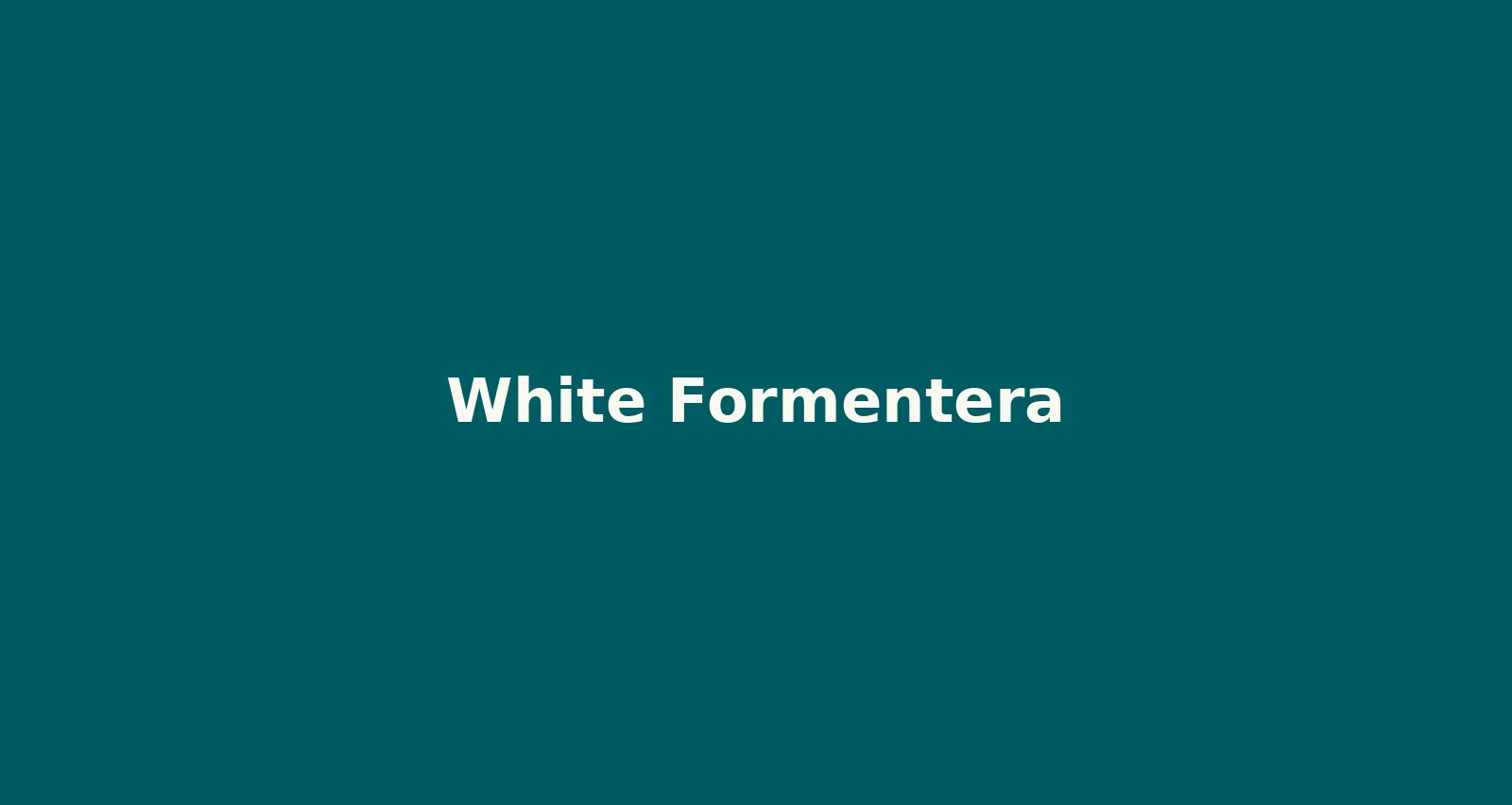 White Formentera